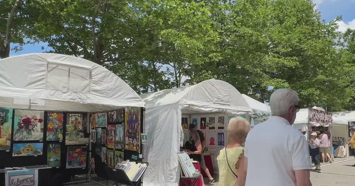 Three Rivers Arts Festival vendors talk about their work - CBS Pittsburgh