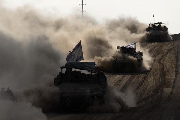 Israeli military mobility on the northern border of Gaza
