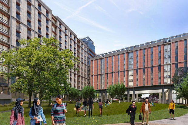 UC Berkeley student housing at People's Park 