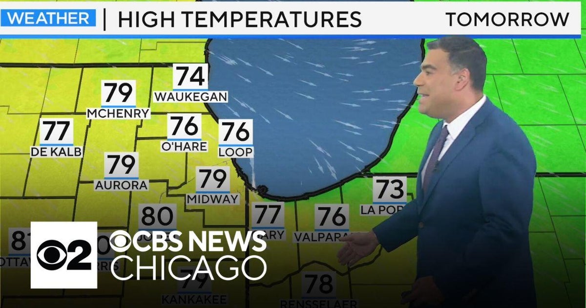 Expect a warm and windy Friday - CBS Chicago