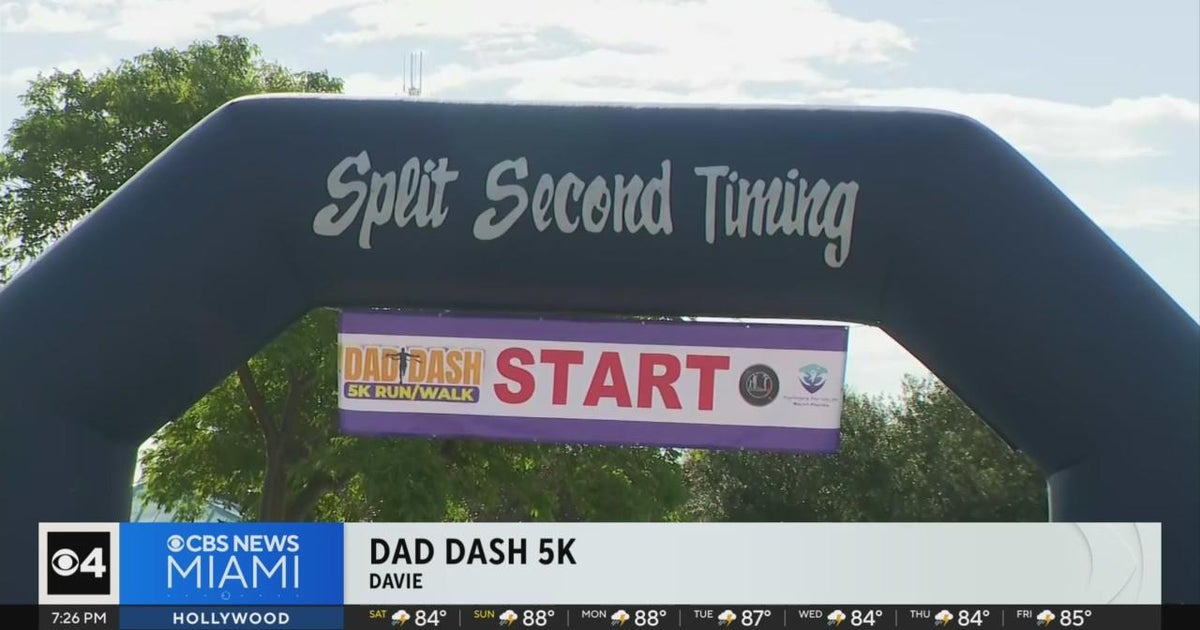 Fathers celebrated at Davie's "Dad Dash" 5K