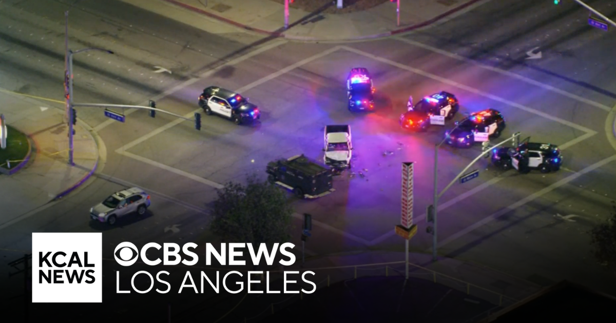 Man hospitalized after being shot by police in Pomona - CBS Los Angeles