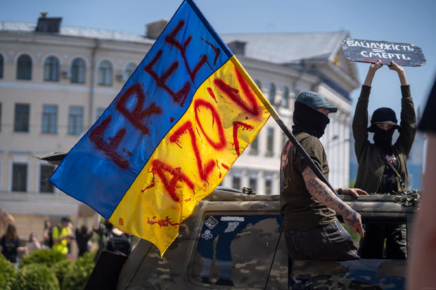 Free Azov Rally In Support Of Ukrainian Prisoners Of War 