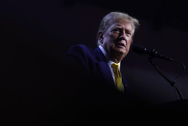 Donald Trump Participates In A Turning Point Town Hall In Phoenix, Arizona