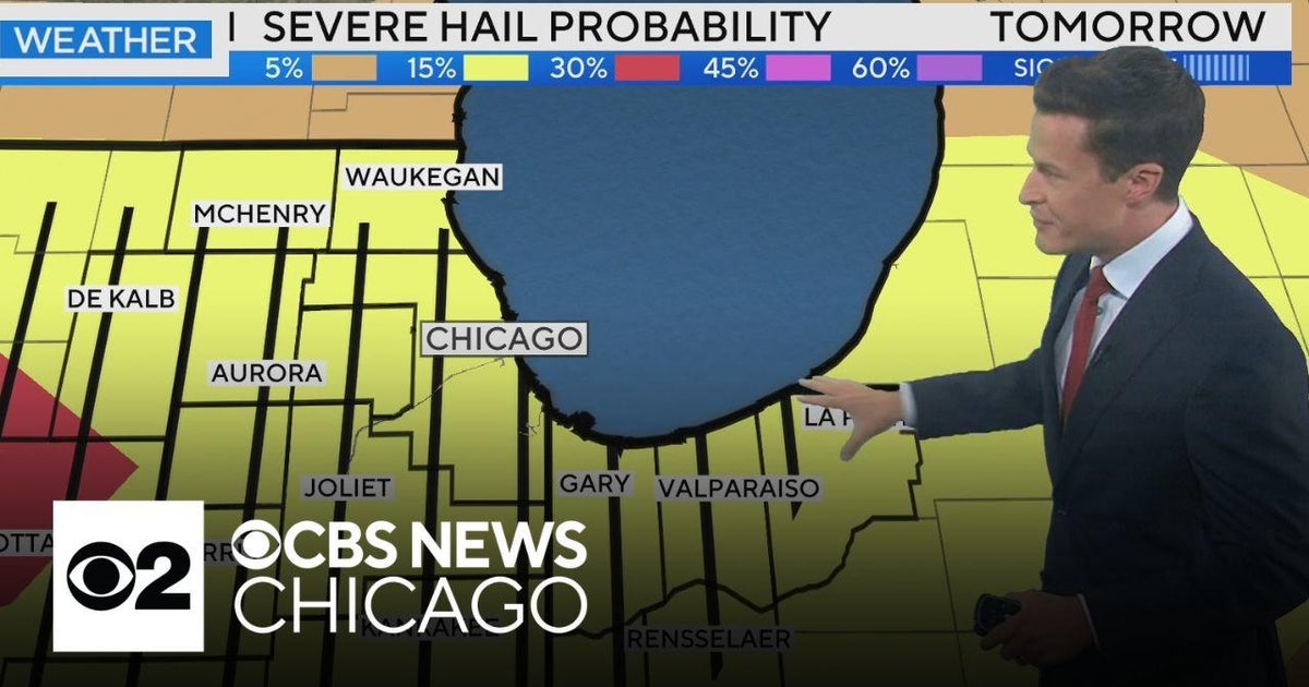 Severe weather threat for Thursday - CBS Chicago