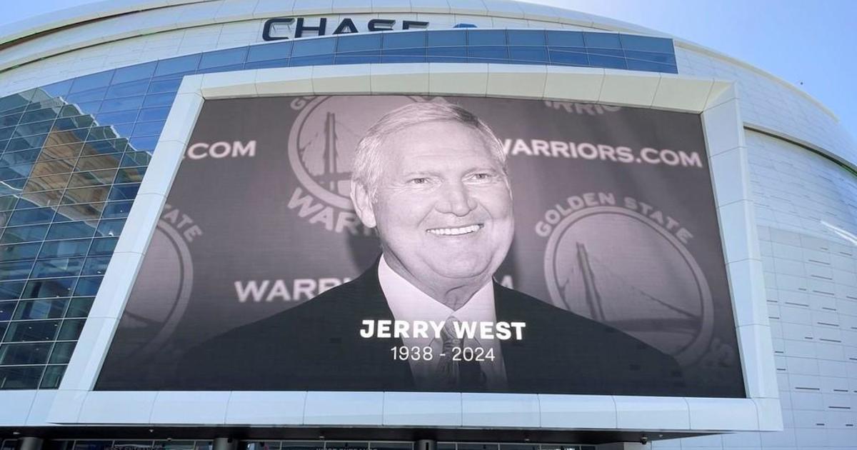 Warriors pay homage to NBA great Jerry West as "an incredible and unique individual"