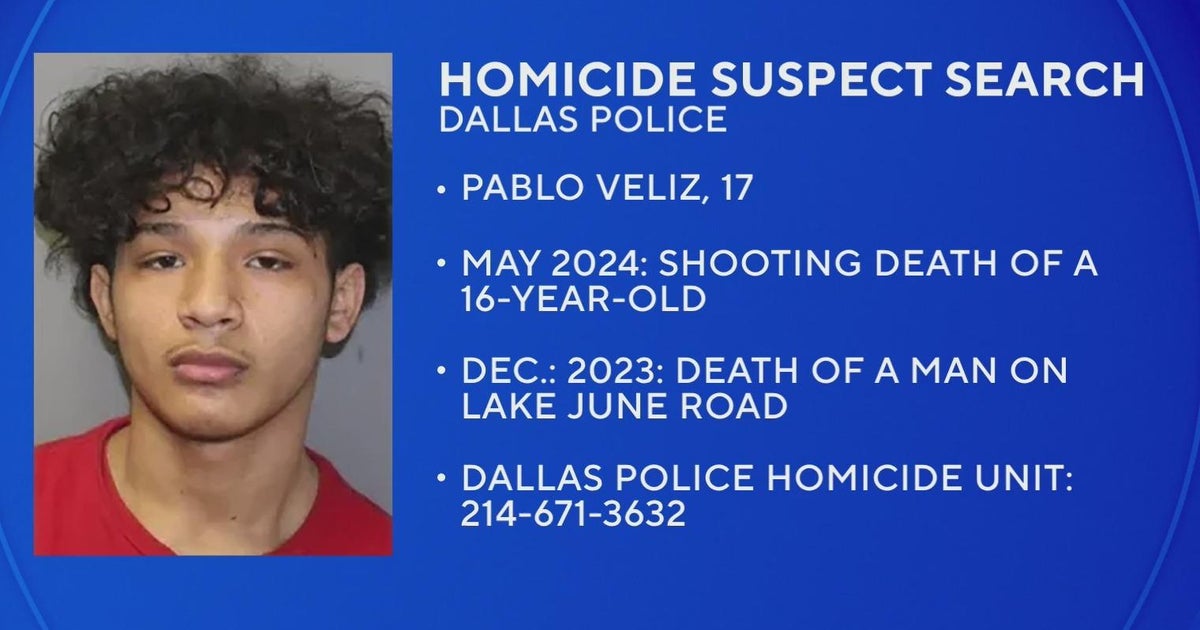 Dallas police search for 17-year-old in connection to 2 murders - CBS Texas