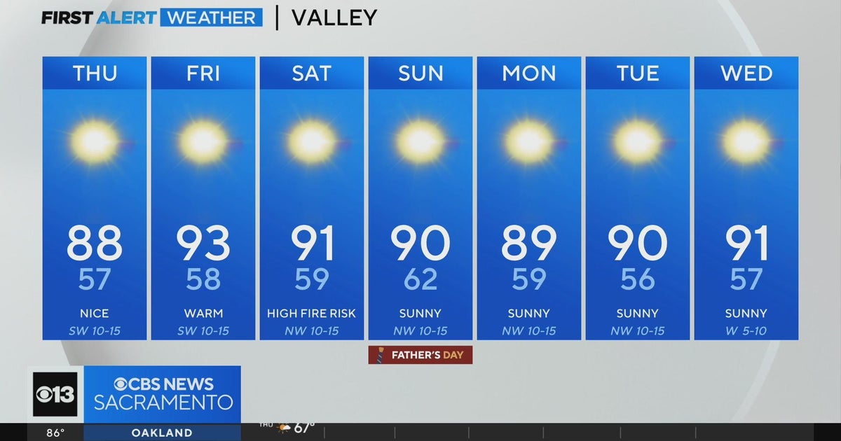 Wednesday evening weather forecast - June 12, 2024