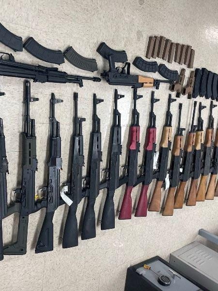 25 assault rifles seized after allegedly being trafficked into ...