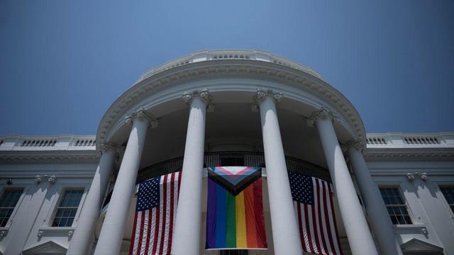 Pride flag White House 