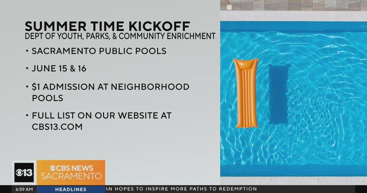 Sacramento summer time pool kickoff special