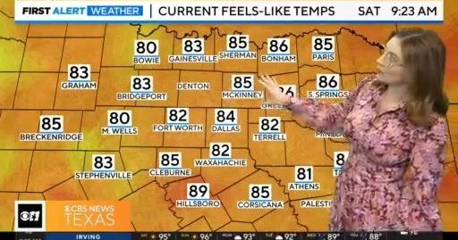 Hot, sunny Father's Day weekend in North Texas - CBS Texas