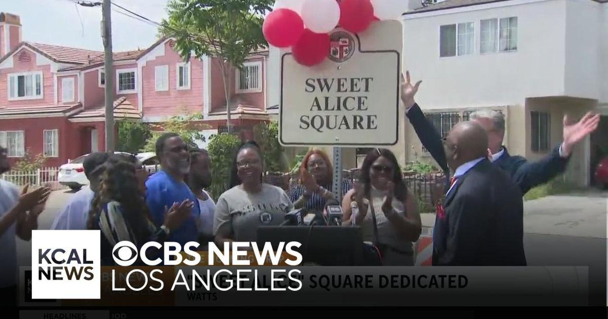 Community Activist Sweet Alice Harris Honored in Watts