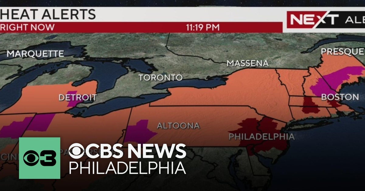 Sunny, hot Wednesday as Philadelphia region continues to deal with heat ...
