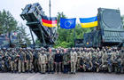 Ukrainian President Volodymyr Zelenskiy visit to a military training area 