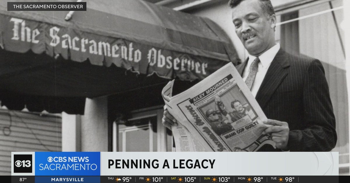 How The Sacramento Observer newspaper is penning a legacy CBS Sacramento