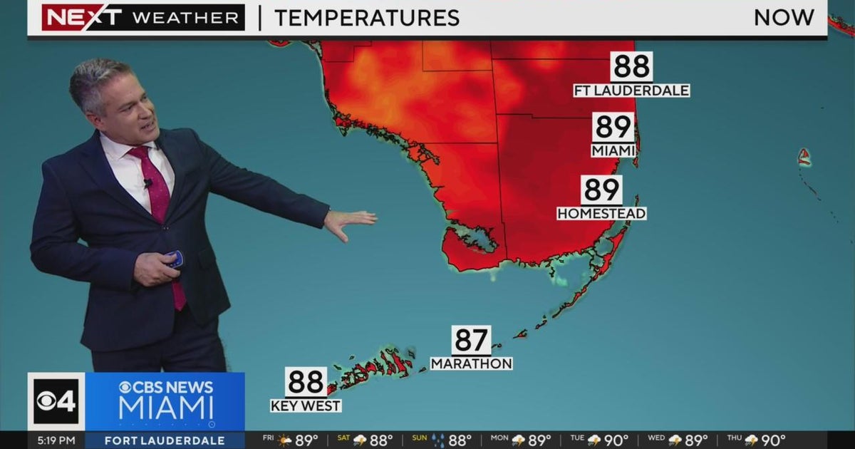 South Florida weather for Friday 6/21/24 11PM - CBS Miami
