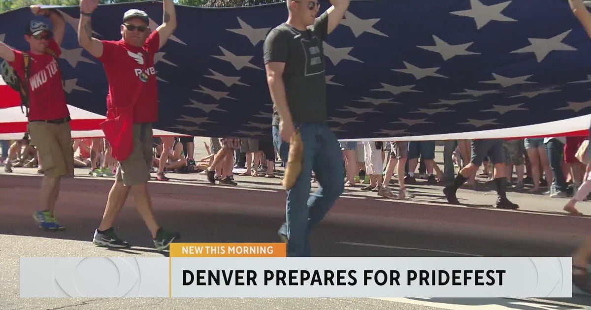 Denver prepares for Pridefest that kicks off on Saturday with several events - CBS Colorado
