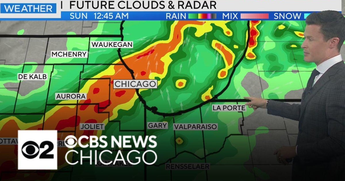 A brief relief to the heat on Saturday - CBS Chicago