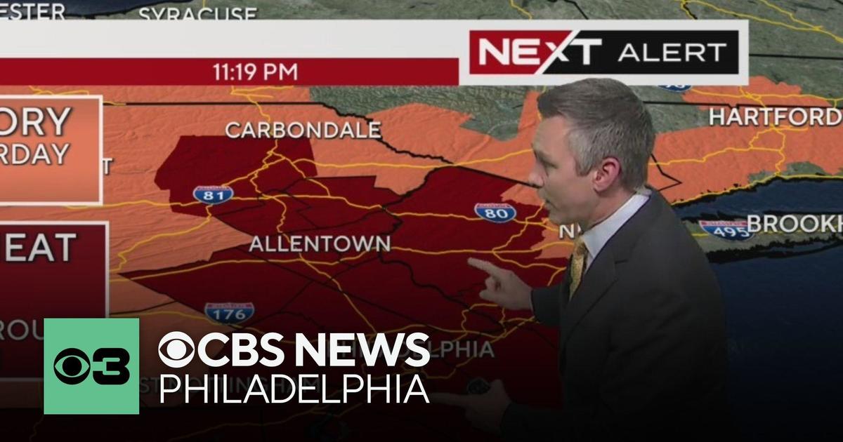 More Humid Friday Incoming In Philadelphia Region Cbs Philadelphia 0775