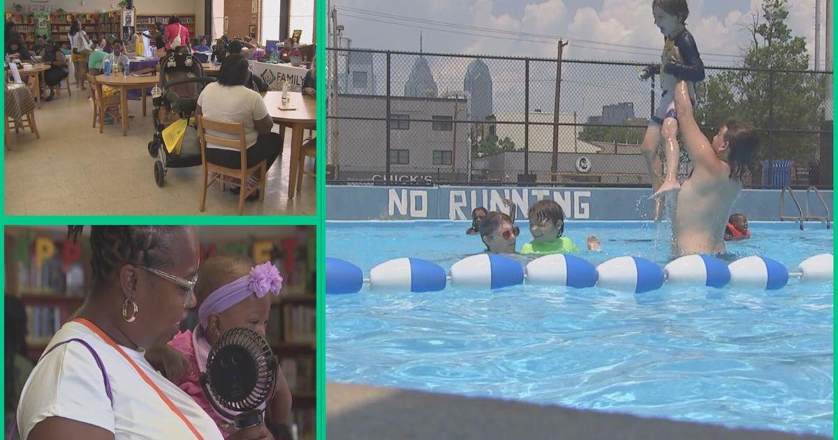 Philadelphians are flocking to cooling centers and city pools as the heat wave intensifies