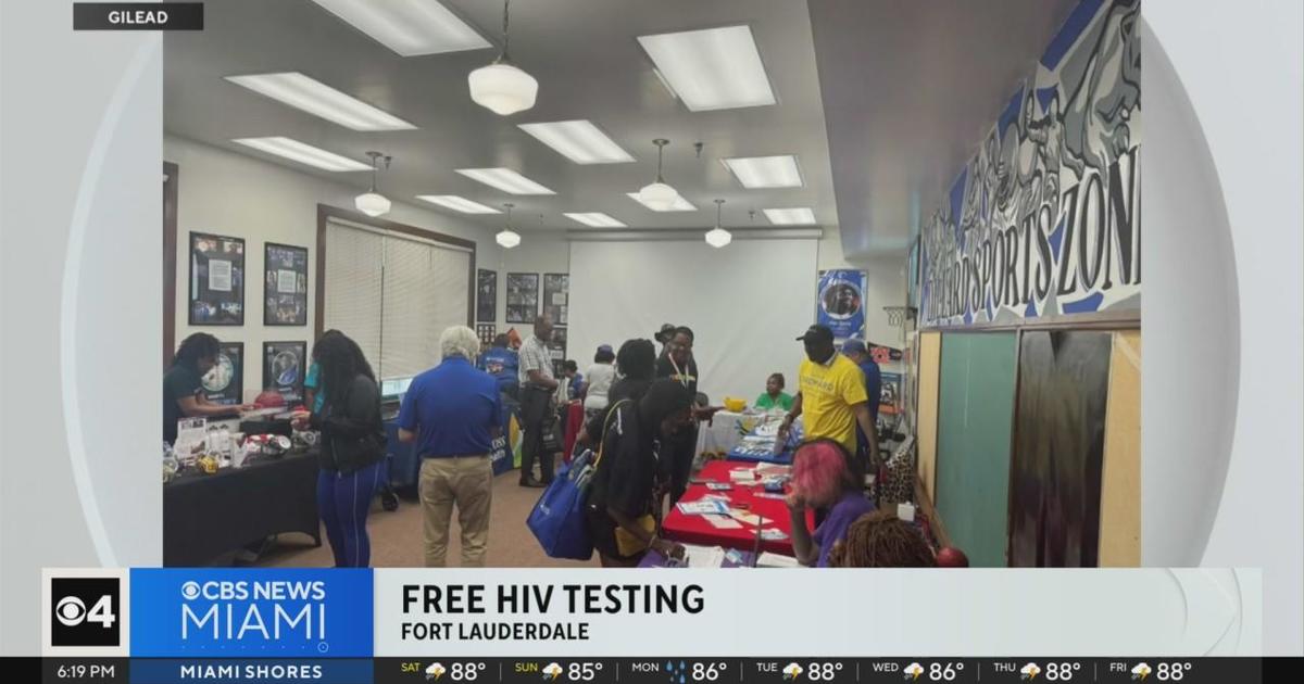 Free HIV testing events held across South Florida