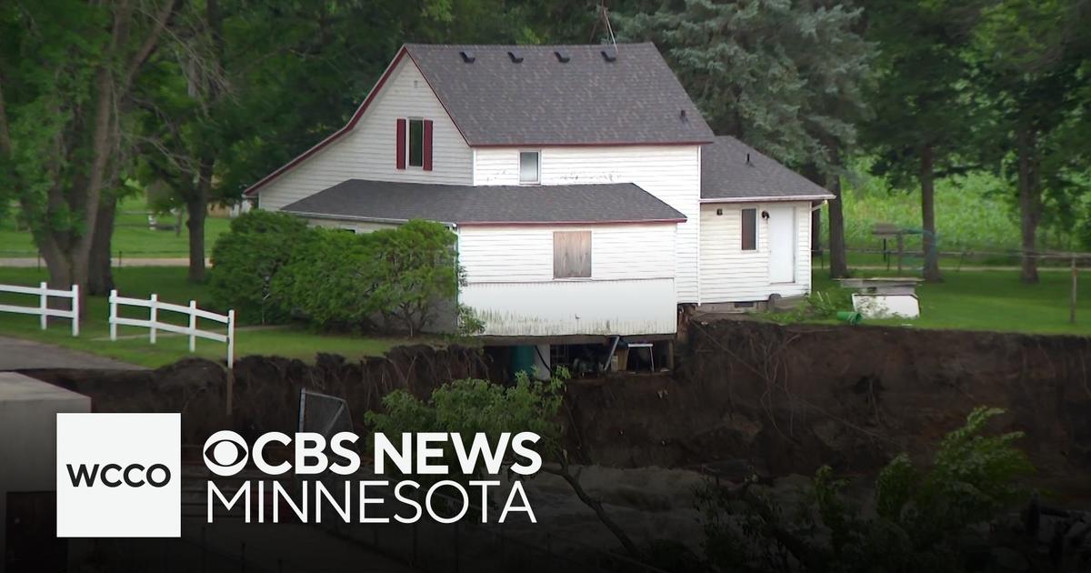 Rapidan Dam experiences partial failure due to flooding - CBS Minnesota