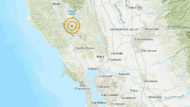 Sonoma County earthquake 