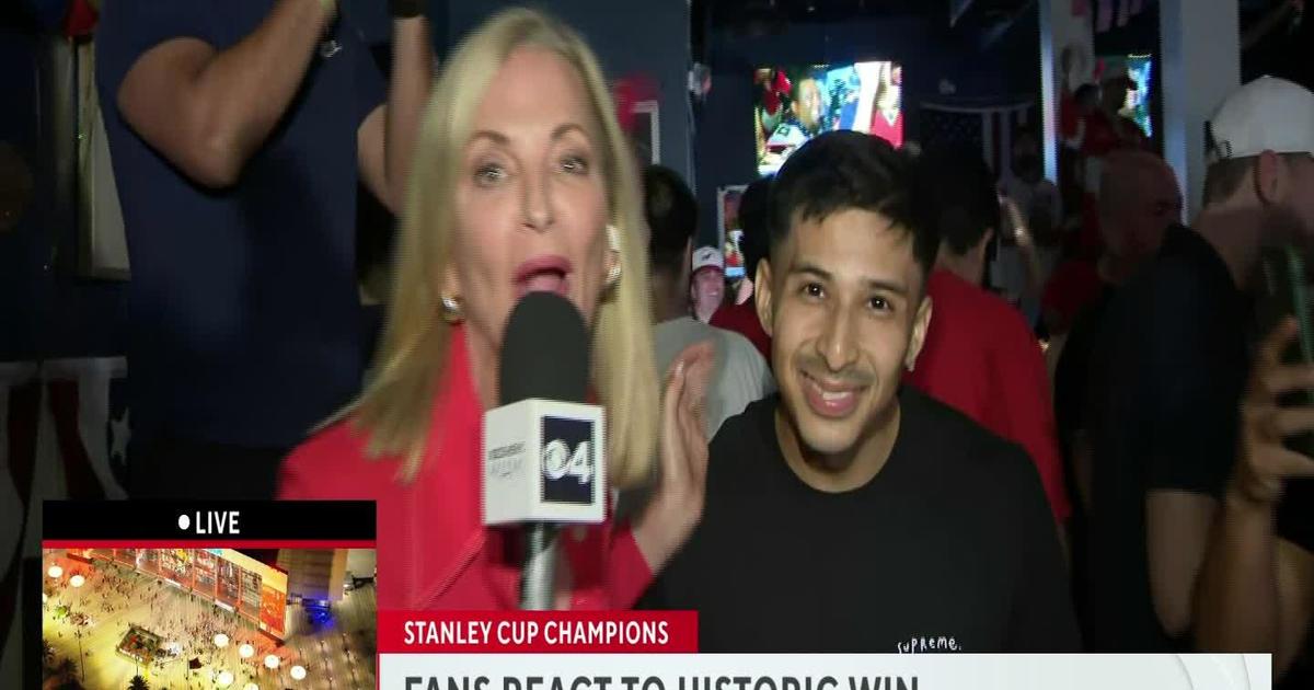 South Florida Panthers fans celebrate Stanley Cup win!