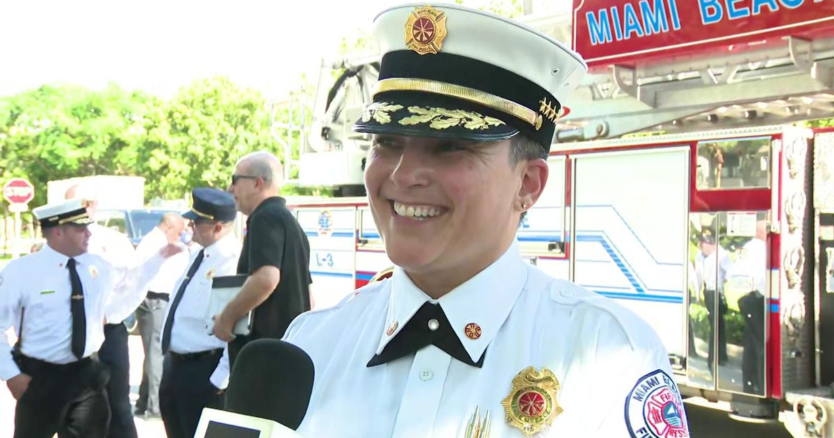 Miami Beach makes history with appointment of first female fire chief