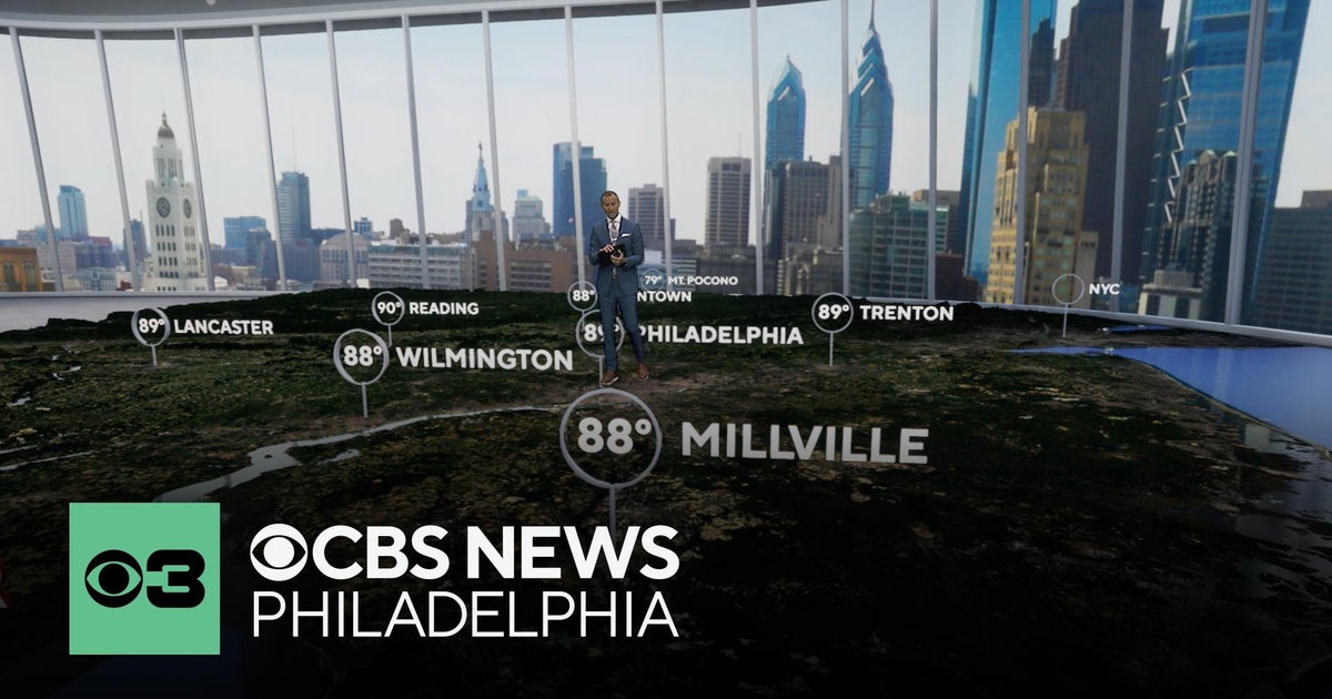 Feels-like temperatures in Philadelphia will reach 100 before severe ...