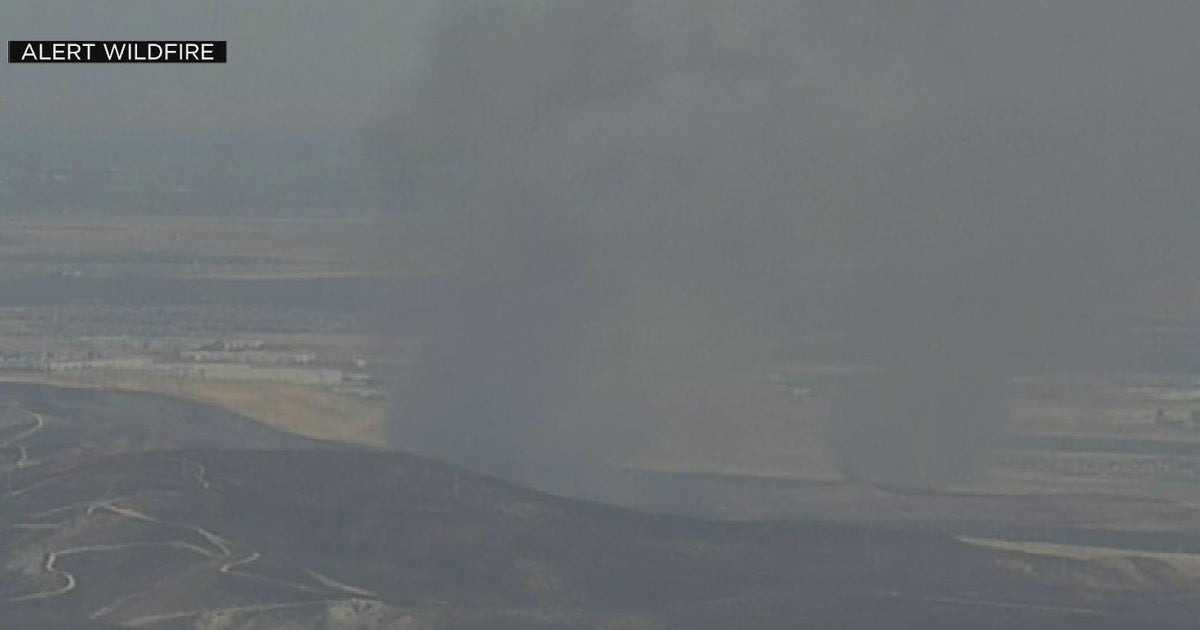 Fire crews battling brush fire near Corral Fire burn scar