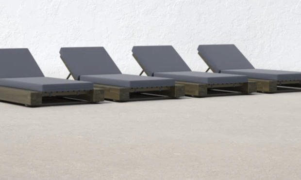 All Modern Lyor Outdoor Acacia Chaise Lounge Set 