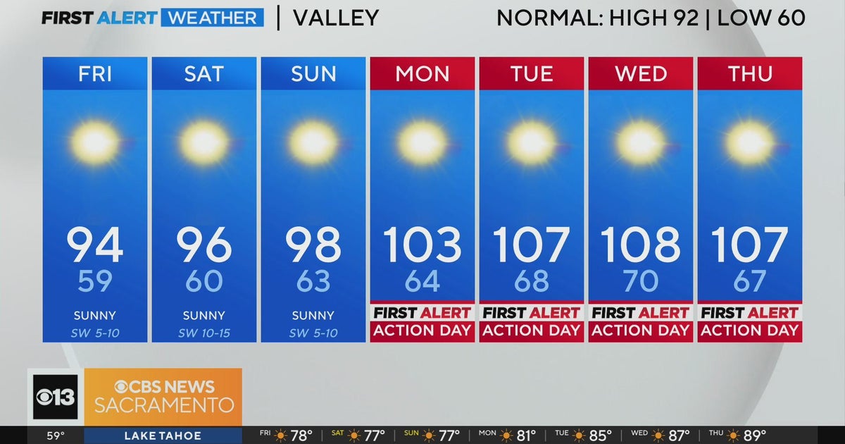 Friday morning weather forecast - June 28. 2024