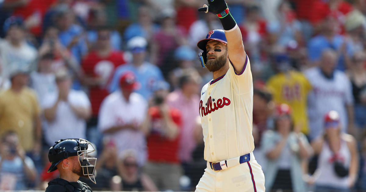 Philadelphia Phillies' Bryce Harper named National League starting first  baseman in 2024 MLB All-Star Game - CBS Philadelphia