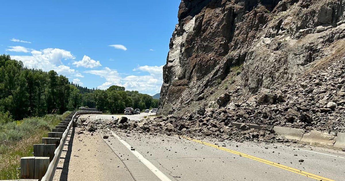 Major Colorado Rock Slide Closes Highway 40 in Grand County