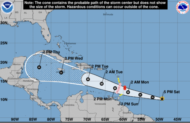 Hurricane Beryl Maps Show Track And Landfall Forecast - THE BHARAT ...