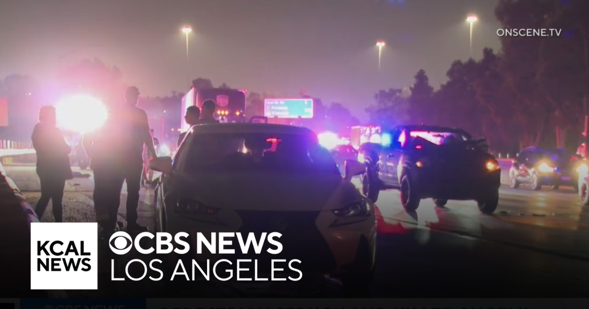 Pedestrian dies after being hit by semi truck in Boyle Heights - CBS ...