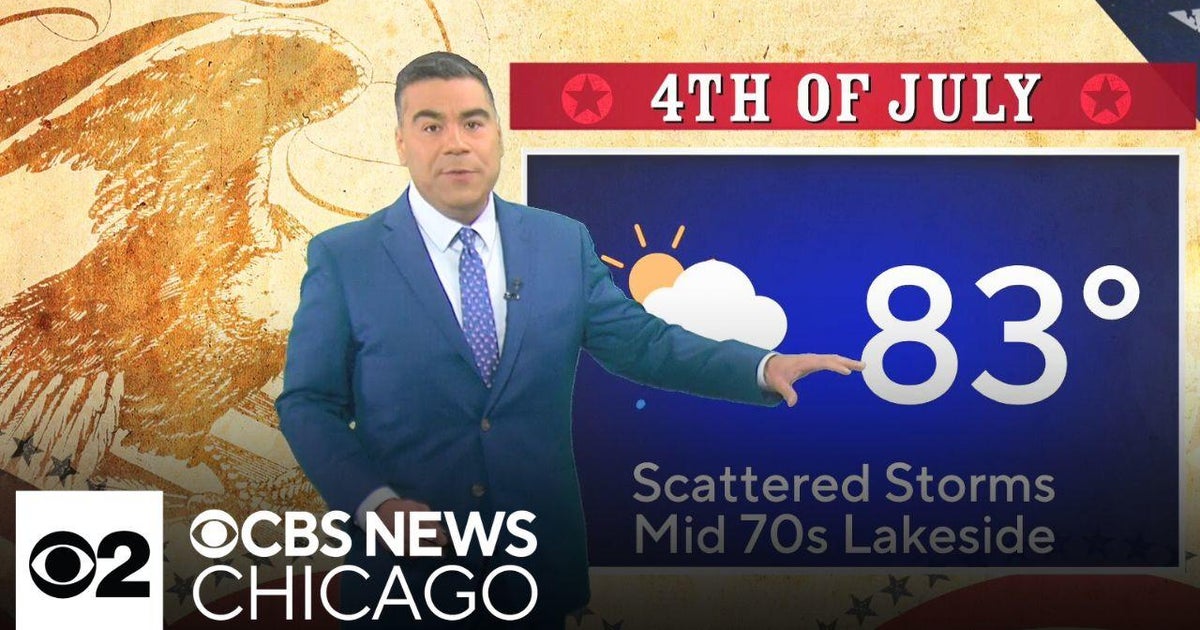 Scattered showers to cover the week - CBS Chicago