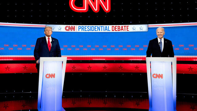 CNN Hosts First Presidential Debate 