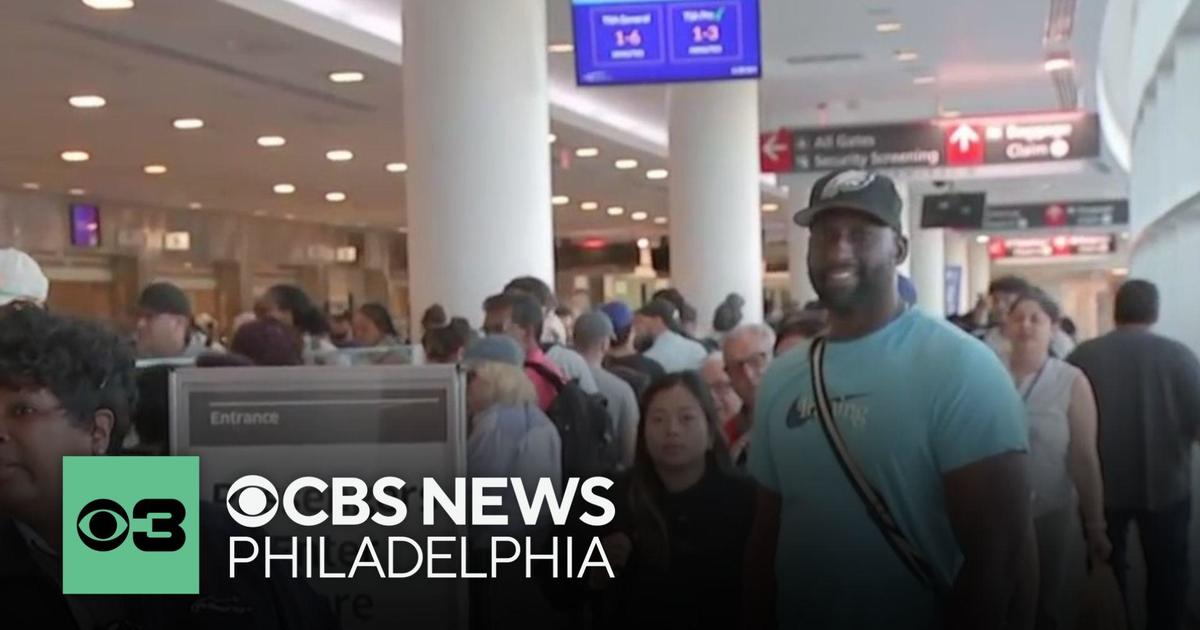 The 4th of July holiday rush begins at Philadelphia International Airport