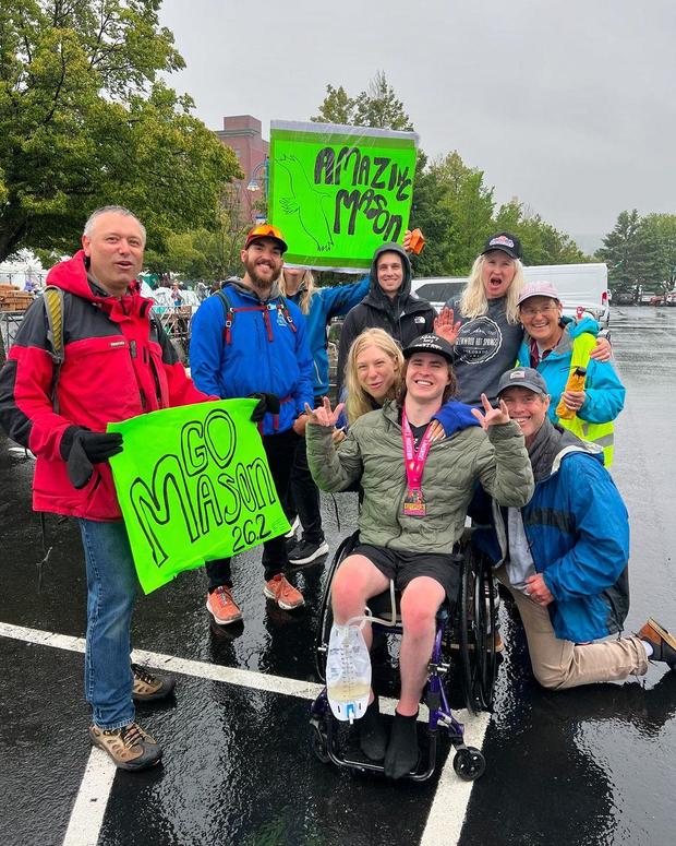 After being paralyzed, this 20yearold competed in a marathon WSGW