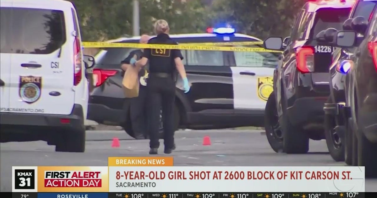 8-year-old girl shot in Sacramento