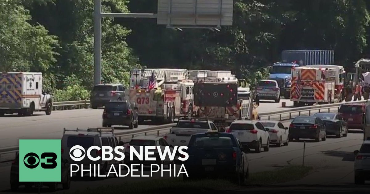 Route 1 crash in Delaware County, Pennsylvania, leaves 3 men dead - CBS ...