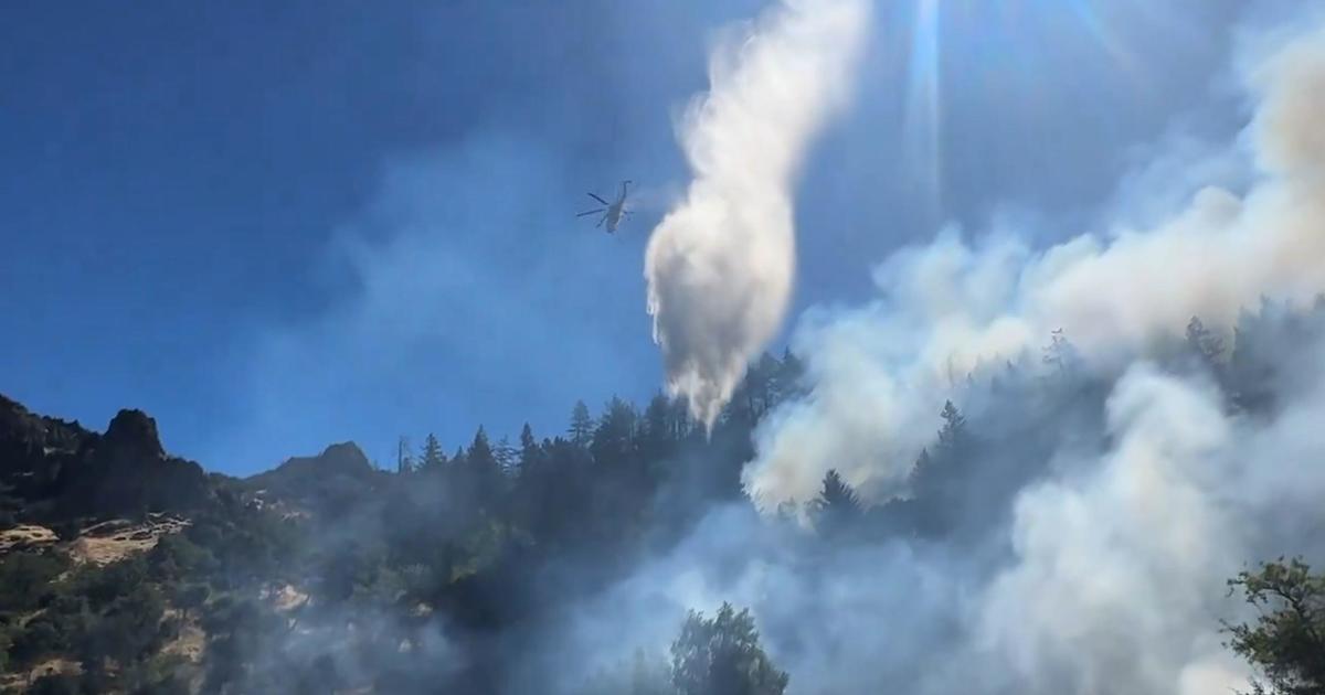 Wind-driven Toll Fire rages in Napa County north of Calistoga; evacuations ordered