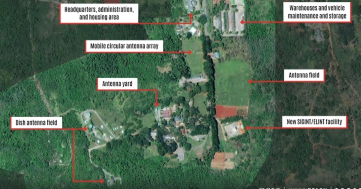 New satellite images capture four suspected Chinese spy bases in Cuba