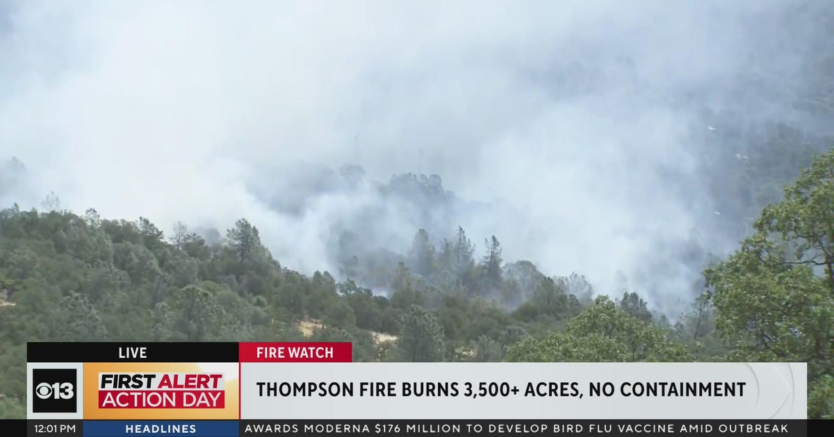 More than 28,000 people under evacuation orders in Thompson Fire - CBS ...