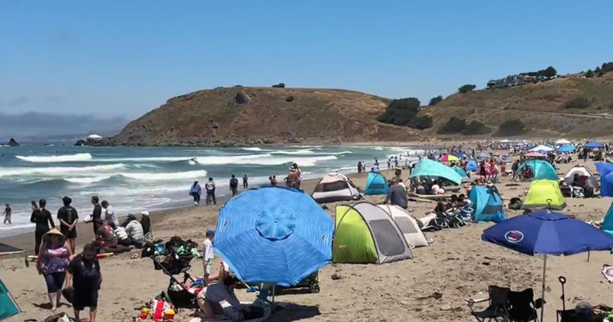 Bay Area beaches become magnet for overheated inland residents