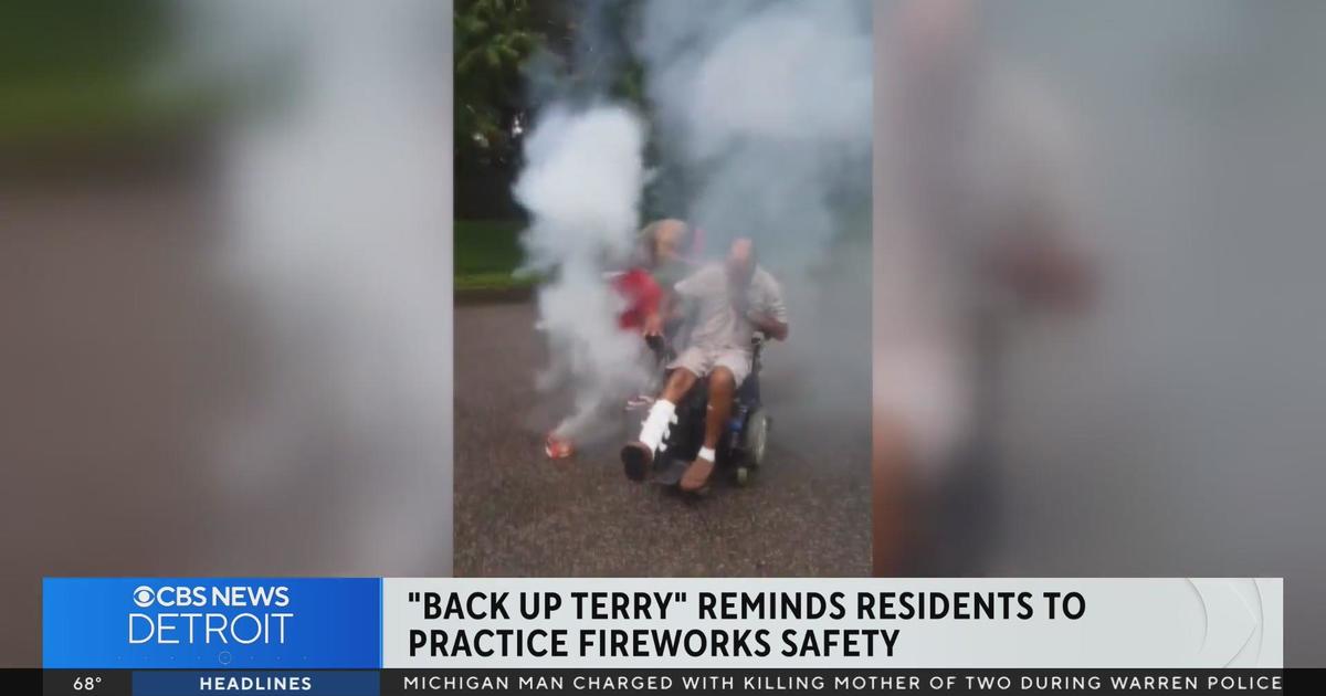 Man in viral ‘Back up Terry’ video talks fireworks safety after wheelchair malfunction
