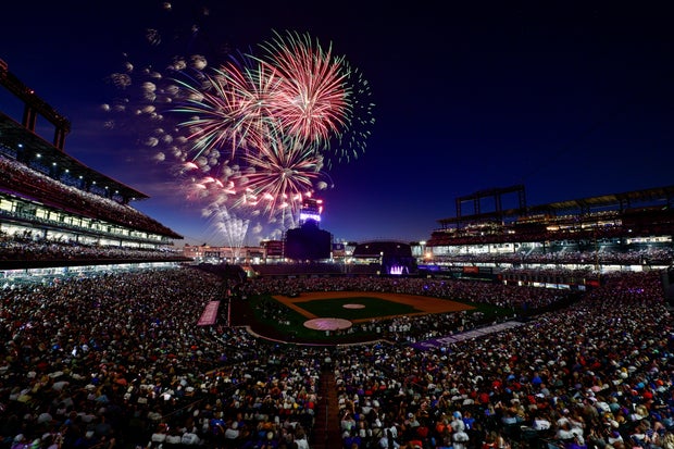 Milwaukee Brewers v Colorado Rockies 